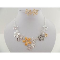Parure fantaisie floral