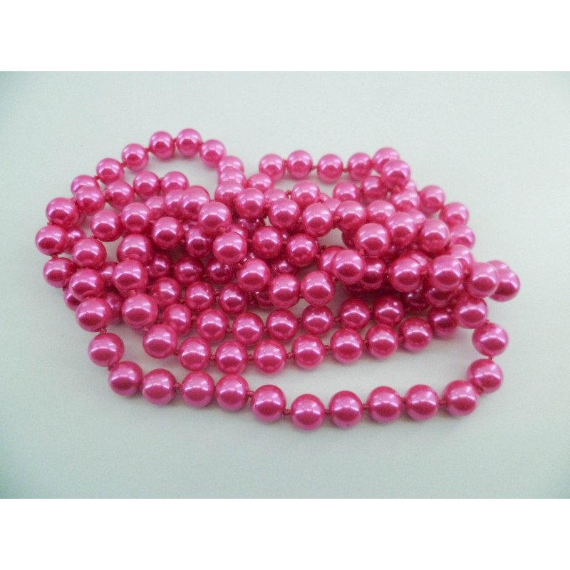 Set De Boucles D'oreilles Et Collier Faits Main En Fausses Perles